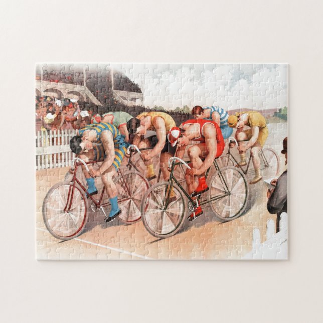 Bicycle Race Jigsaw Puzzle (Horizontal)