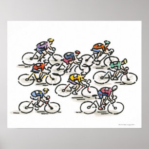 Bicycle Race Poster