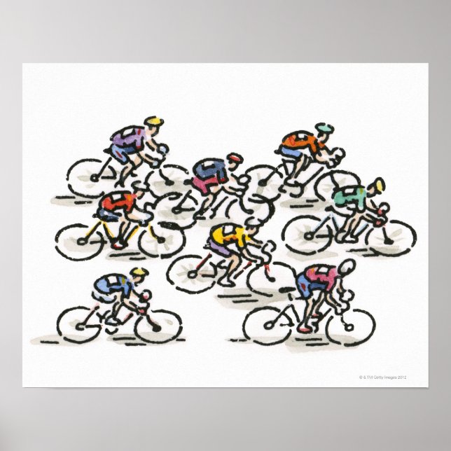 Bicycle Race Poster (Front)