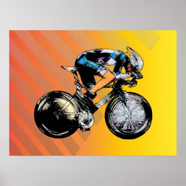 Bicycle Racer Poster (Front)