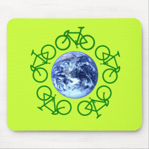 Bicycle Recycle Products Mouse Pad