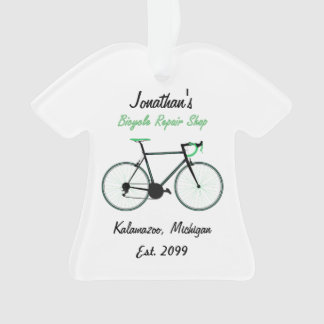 Bicycle Repair Shop Christmas Ornament