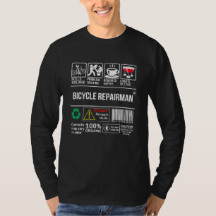 Bicycle Repairman Skills Included Problem Solving T-Shirt