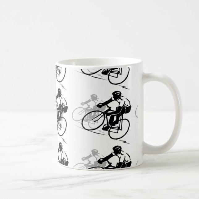 Bicycle Riding Coffee Mug (Right)