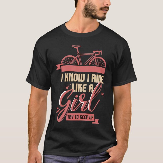 Bicycle road bike bicycles fun bicycle T-Shirt (Front)