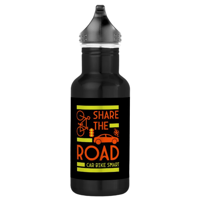 Bicycle Road Safety 532 Ml Water Bottle (Right)