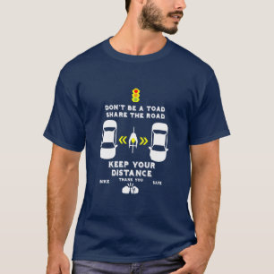 Bicycle Road Safety Awareness T-Shirt