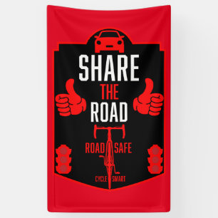Bicycle Road Safety Banner