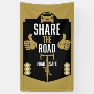 Bicycle Road Safety Banner
