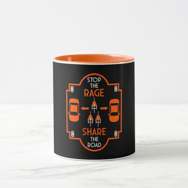 Bicycle Road Safety Mug (Center)