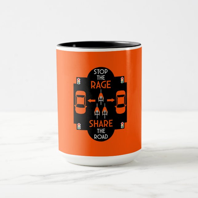 Bicycle Road Safety Mug (Center)
