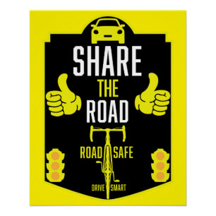 Bicycle Road Safety Poster