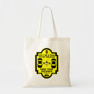 Bicycle Road Safety Tote Bag