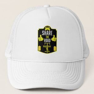 Bicycle Road Safety Trucker Hat