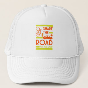 Bicycle Road Safety Trucker Hat