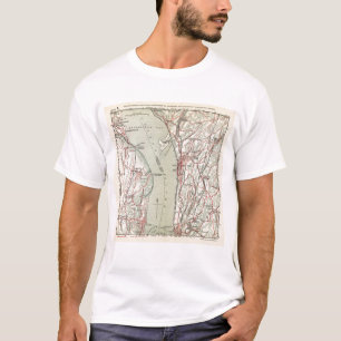 Bicycle Roads in New York and Conneticut 10 T-Shirt