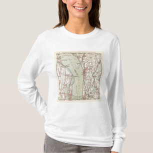 Bicycle Roads in New York and Conneticut 10 T-Shirt