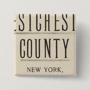 Bicycle Roads in New York and Conneticut 13 15 Cm Square Badge