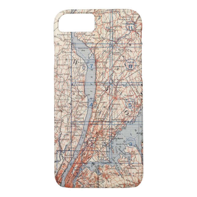 Bicycle Roads in New York and Conneticut 4 2 Case-Mate iPhone Case (Back)