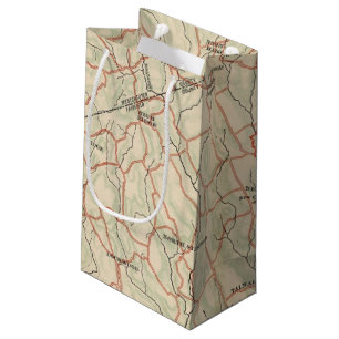 Bicycle Roads in New York and Conneticut 5 Small Gift Bag