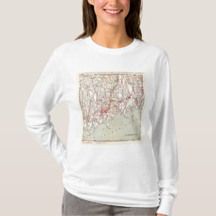 Bicycle Roads in New York and Conneticut 8 T-Shirt