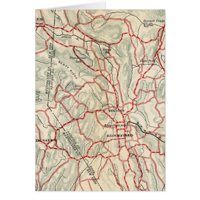 Bicycle Roads in New York and Conneticut 9 (Front)