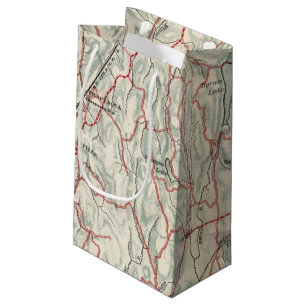 Bicycle Roads in New York and Conneticut Small Gift Bag