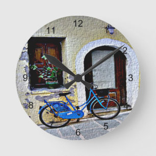 Bicycle Round Clock