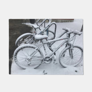 Bicycle Season is Over Doormat