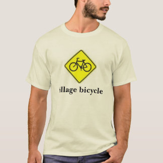 bicycle sign, village bicycle T-Shirt
