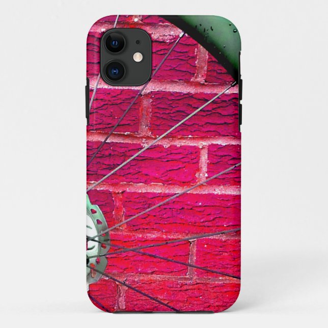 Bicycle Spokes and Bricks Case-Mate iPhone Case (Back)