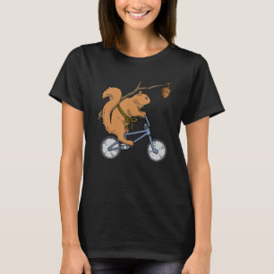 Bicycle Squirrel Tshirt Women Squirrel Shirt Kids 