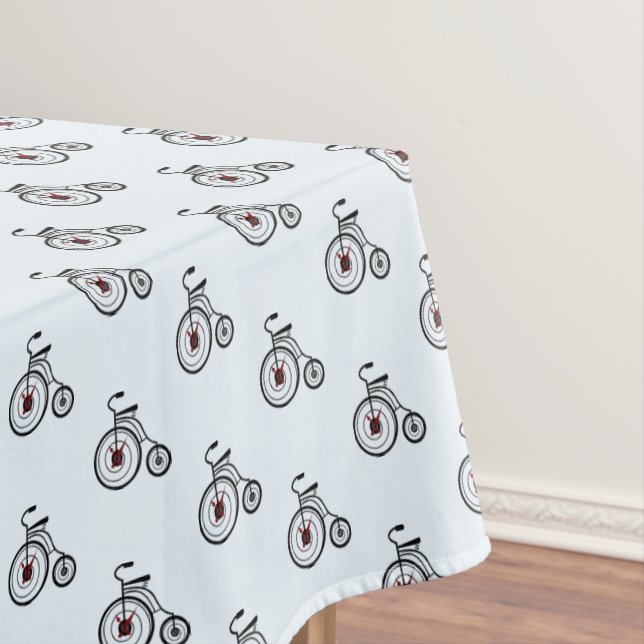 Bicycle Tablecloth (In Situ)