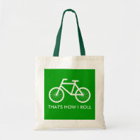 Bicycle tote bag for bike riding enthusiasts