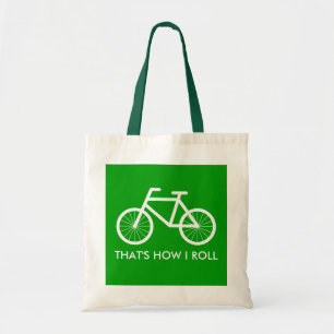 Bicycle tote bag for bike riding enthusiasts