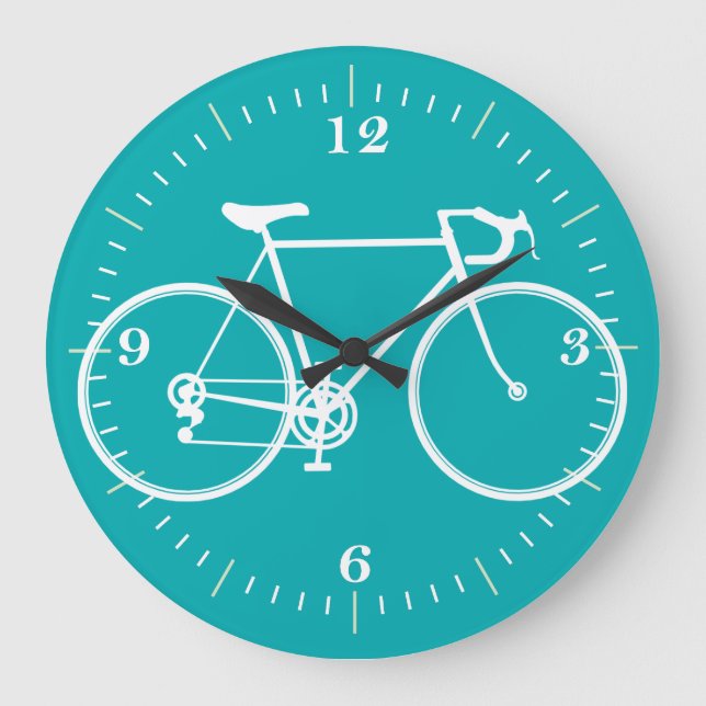 Bicycle Wall Clock (Front)