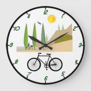 Bicycle Wall Clock