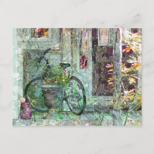 Bicycle - Welcome Home Art Postcard
