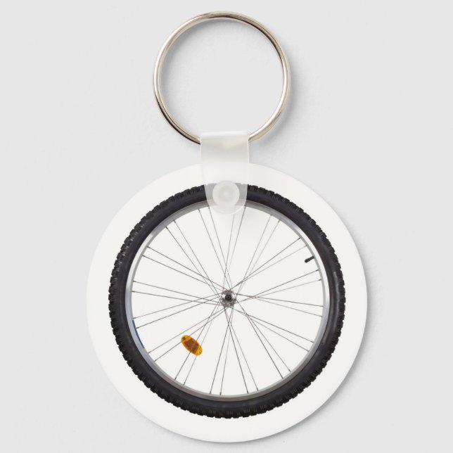 Bicycle wheel key ring (Front)