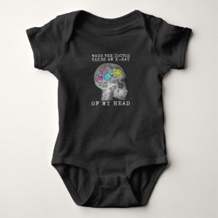 Bicycle When The Doctor Takes An X-Ray Of My Head Baby Bodysuit