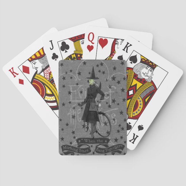 Bicycle Witch Playing Cards (Back)