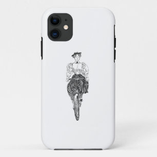 bicycle woman riding iPhone 11 case