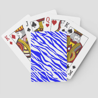Bicycle x Katzsmooth Blue/white borderless deck Playing Cards