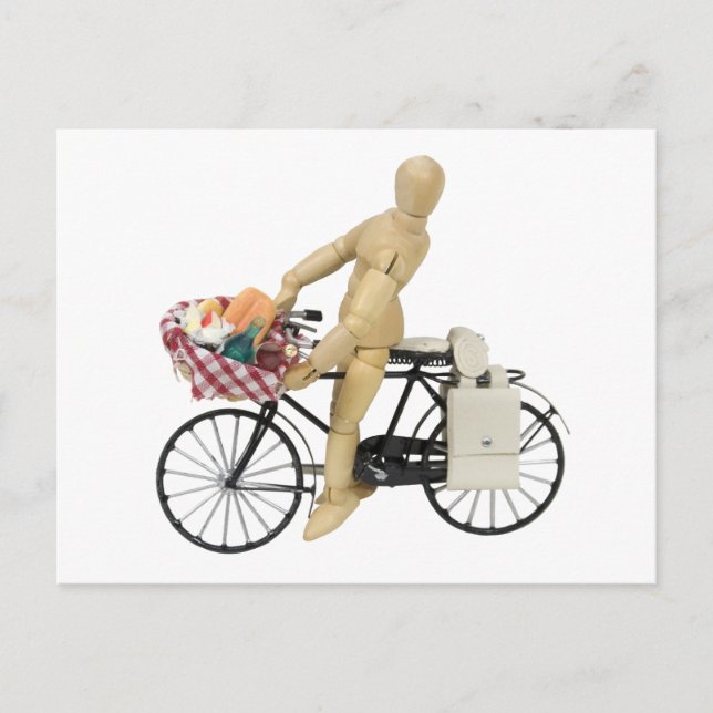 BicyclePicnicBasket120509 copy Postcard (Front)