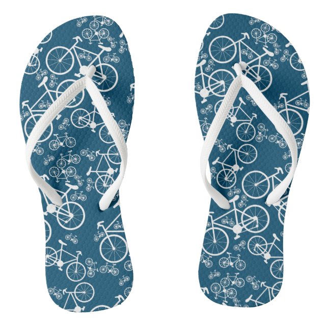 Bicycles Big and Small Thongs (Footbed)