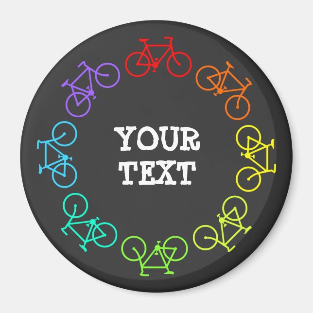 Bicycles Magnet (Front)