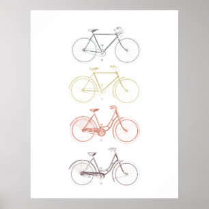 Bicycles Poster