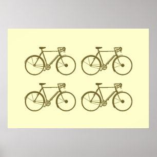 bicycles. print for walls