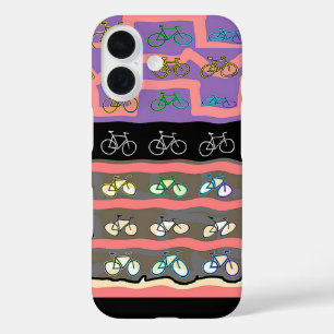 Bicycles Repeat iPhone 16 Case