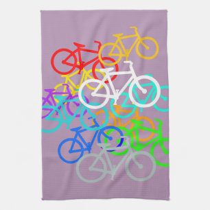 Bicycles Tea Towel